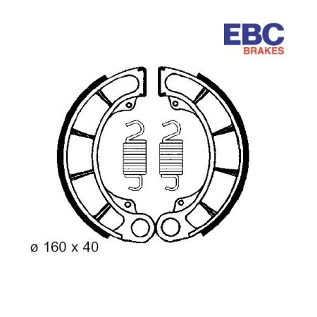 Frein - Machoire - 160x40 - EBC - 43120-415-000