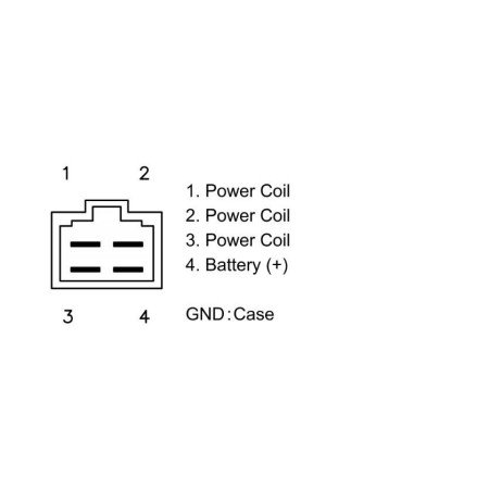 Redresseur - Regulateur - tourmax - 3TJ-81960-01 - FZR400 - DT125 ..  XJ/XT 600 ....