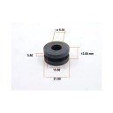 Silent-Bloc - rond - ø 8.50 x12 x21.5 - Ep : 3.50