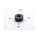 Silent-Bloc - rond - ø 8.50 x15 x22 mm - Ht 4.00