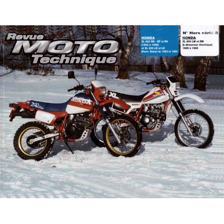 Service Moto Pieces|RTM - N° Hors serie N°3 - XL600 - Revue Technique moto - Version PAPIER|Honda|39,00 €