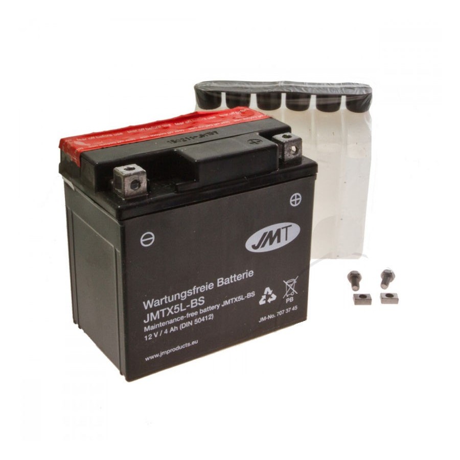 Service Moto Pieces|Batterie - 12v - Acide - 12N7-3B - JMT/6ON|Batterie - Acide - 12 Volt|40,52 €