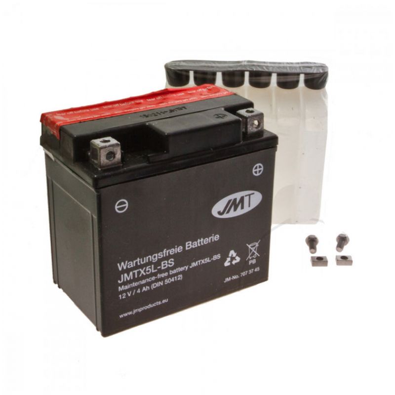 Service Moto Pieces|Batterie - 12v - Acide - YTX5L-BS|Batterie - Acide - 12 Volt|30,20 €