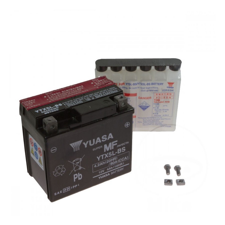 Service Moto Pieces|Batterie - Acide - 1 Litre|Batterie - Acide - 12 Volt|6,80 €