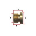 Gicleur ø 1.350 - Keihin - M8 - 99101-MAZ-1300 - CB450K-CB500T