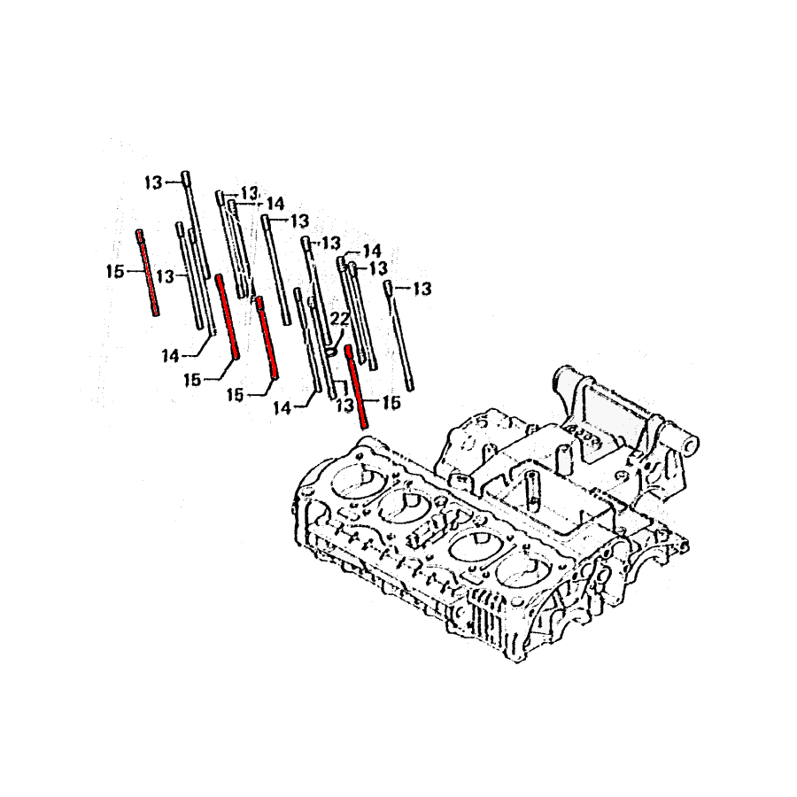 Service Moto Pieces|Axe de selecteur - 13161-1023 - KZ1100|Produit -999 - Plus disponible|142,30 €