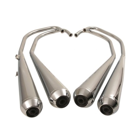 Echappement 4en4 - CB750 Four K7 - adaptable - copie origine