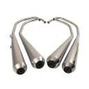 Echappement 4en4 - CB750 Four K7 - adaptable - copie origine