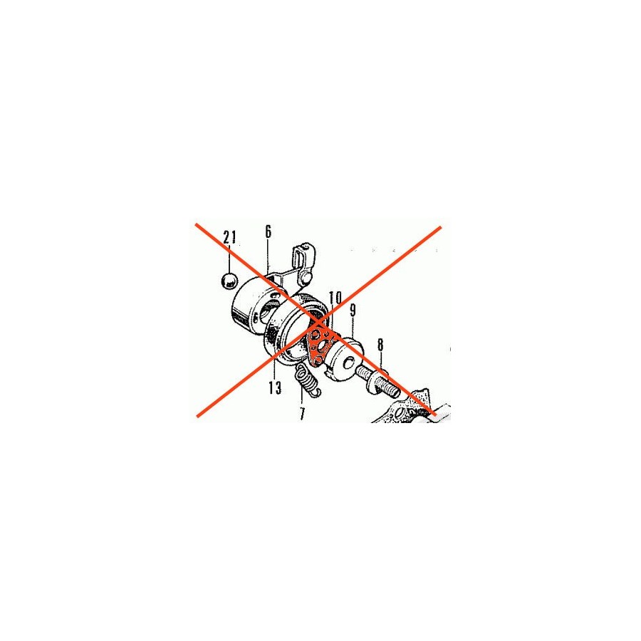 Embrayage - Mecanisme - Disque à bille - Non Livrable