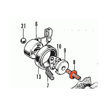 Service Moto Pieces|Embrayage - Mecanisme - Vis de reglage|Mecanisne - ressort - roulement|7,80 €