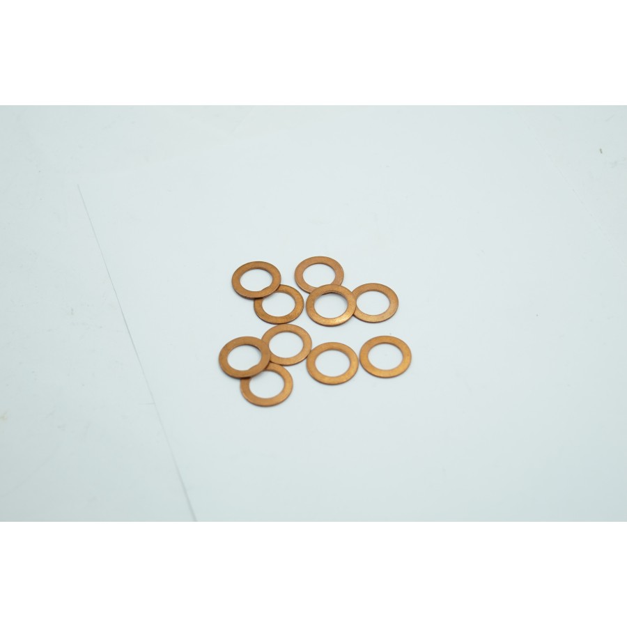 Service Moto Pieces|Rondelle - Plate - cuivre - boite de 150 pcs |Rondelle Cuivre|36,50 €