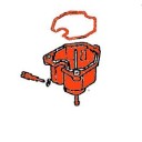 Carburateur - Cuve Droit + vis de purge a Droite