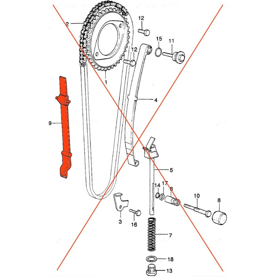 Distribution - Guide de Chaine - XL250K