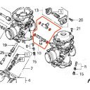 Carburateur - Joint de liaison - HONDA - CBR600. / CBR1000 - HONDA