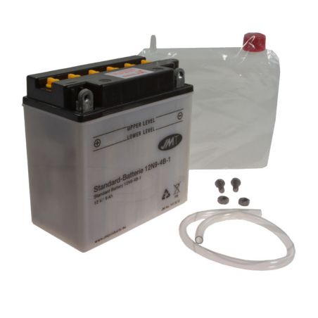 Service Moto Pieces|Batterie - 12V - Acide - 12N9-4B-1 - JMP - 135x77x141|Batterie - Acide - 12 Volt|47,85 €