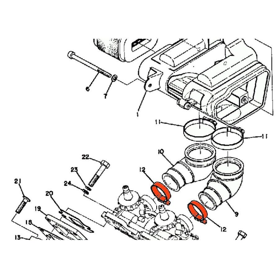 Service Moto Pieces|Allumage - Bobine - 6V -  Double - 90mm|Bobine - 6 v|64,90 €