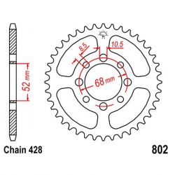 Service Moto Pieces|Echappement - serflex - collier de serrage - inox - 266x4.6 mm - (x10)|Collier - Serre Cable |28,20 €