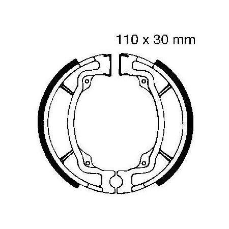 Service Moto Pieces|Frein - Avant / Arriere - Machoire - EBC - S603|Machoire|15,90 €