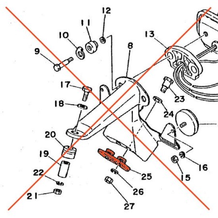 Service Moto Pieces|Feux stop - Silent-bloc de support - 308-84553-00|Feux stop - Contacteur|31,50 €