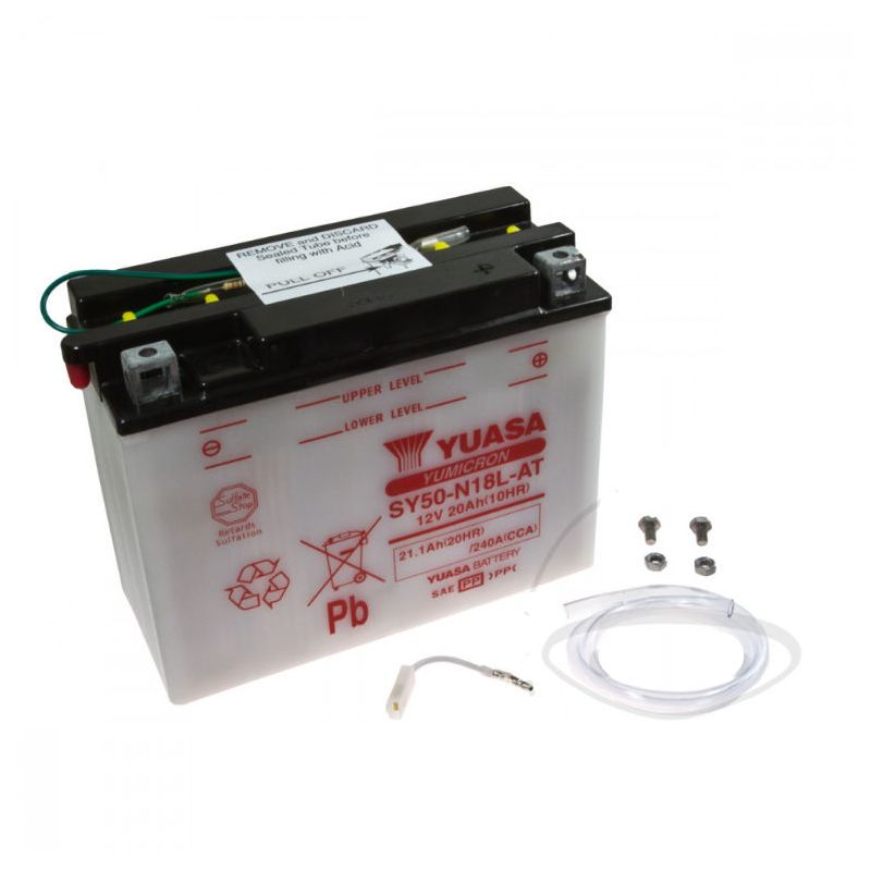 Service Moto Pieces|Batterie - 12v - Acide - Y50-N18L-AT - YUASA|Batterie - Acide - 12 Volt|152,36 €