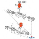 Moteur - Piston - (+0.50) - GT185 (x1) - ø 49.50 mm - 12110-35623-050