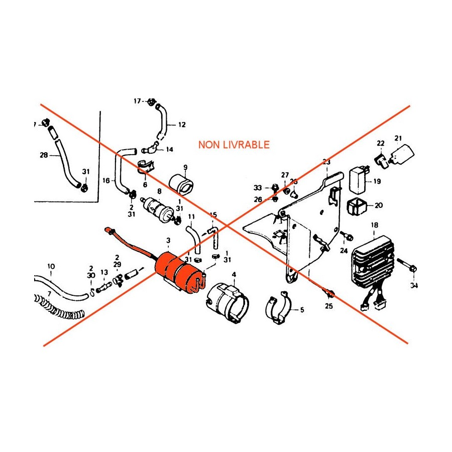 Pompe à essence - VF1000F