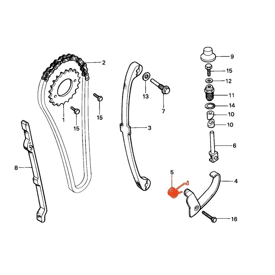 Service Moto Pieces|1975 - CB 125 J