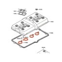 Moteur - joint de puits de bougie - (x1) - 11009-1776 - ZXR750