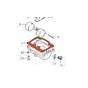Carburateur - joint de cuve - 13251-11010 - T20 - TC185/250 - TS125/250 - GT380/550