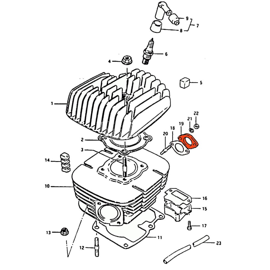 Service Moto Pieces|TS125 ER / TS125 X - (TS1252) 