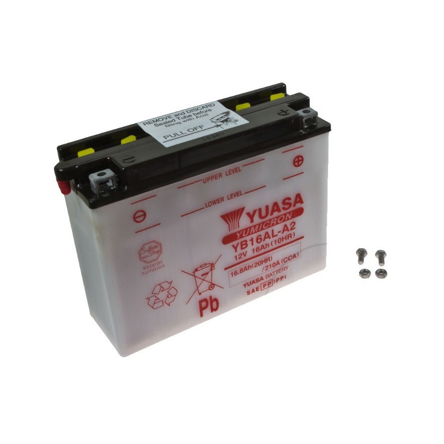 Service Moto Pieces|Batterie - 12V - Acide - 12N9-4B-1 - Yuasa - 135x77x141|Batterie - Acide - 12 Volt|63,30 €