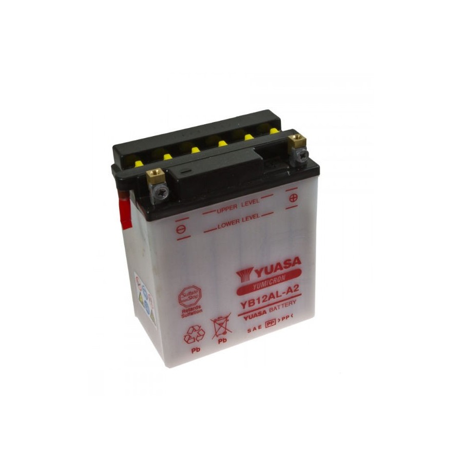 Service Moto Pieces|Batterie - 12v - Acide - YUASA - YB14L-A2 - 134x89x160mm|Batterie - Acide - 12 Volt|92,00 €