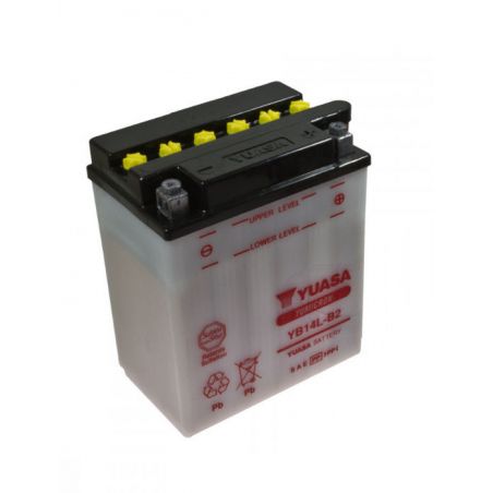 Service Moto Pieces|Batterie - 12V - Acide - YB14L-B2 - Yuasa|Batterie - Acide - 12 Volt|96,00 €