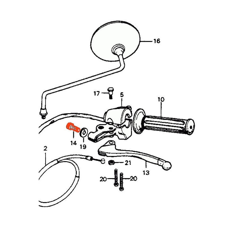 Service Moto Pieces|1976 - CB125 S3