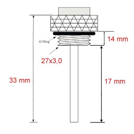 Huile - Controle de Temperature - Yamaha - FJ/FZR/XJ/YZF... 600 - 750-1100-1300