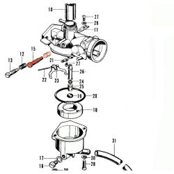 Service Moto Pieces|Carburateur - Kit de reparation - CBR1000 - (SC21)|Kit Honda|119,00 €