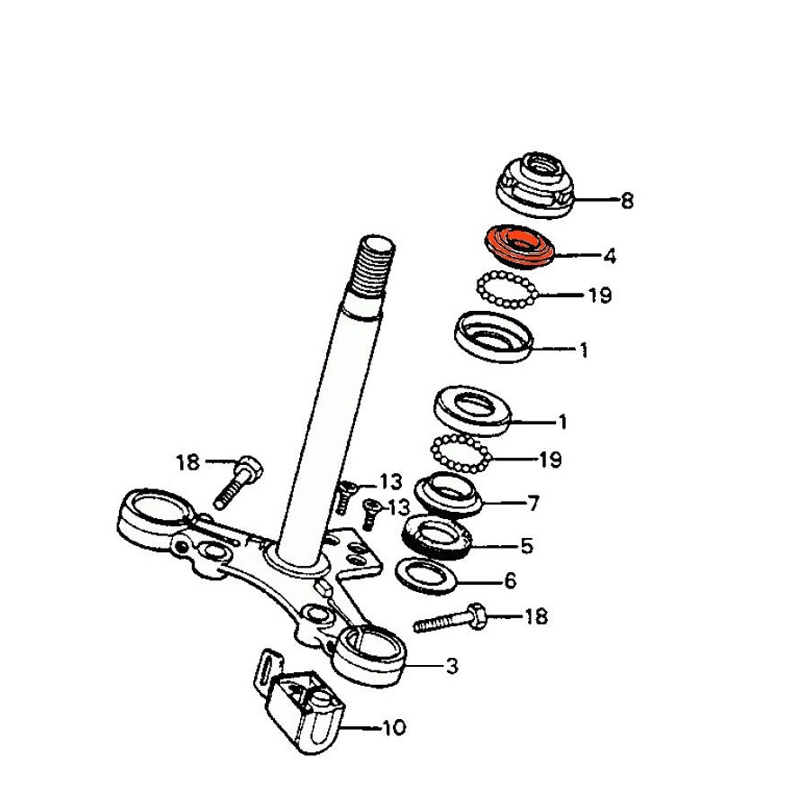 Service Moto Pieces|1986 - CB 125 TD