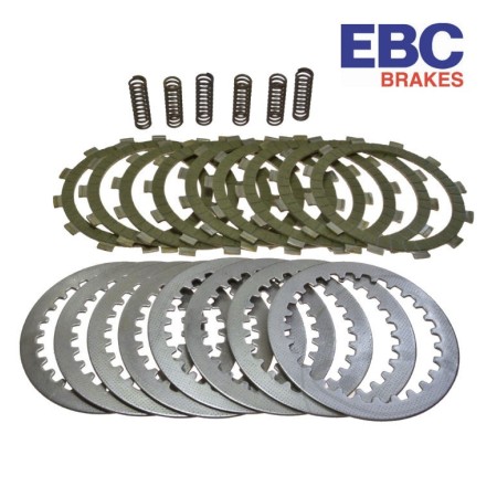 Embrayage - Disque Garni - EBC - ARAMID +  Lisse + Ressort - YZF750 - TDM850