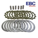 Embrayage - Disques Garnis - KEVLAR  +  Lisse + Ressort - YZF750 - TDM850