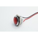 Voyant - Led - 12v - ø 16mm - Rouge - a visser