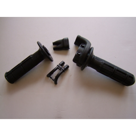 Poignee Accelerateur - Ensemble - tirage rapide "domino" - 2 cables 