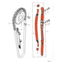 Distribution - tendeur de chaine - Complet - CB500-CB550