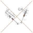 Moteur - Ressort de soupape - Interieur  - CB250 - Origine Honda