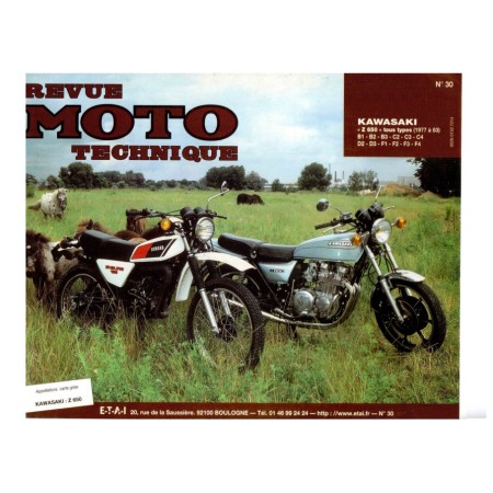 RTM - N° 30 - Z650 - KZ650 - Version PDF - Kawasaki Z650 - 1977-1983