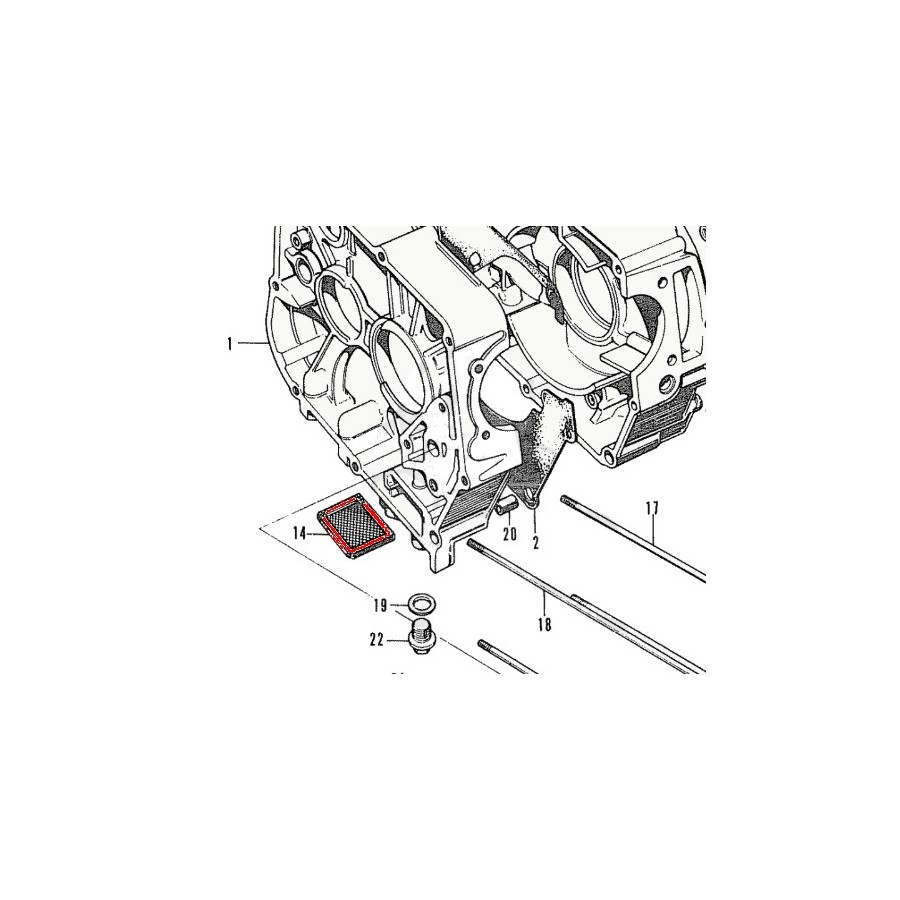 Filtre à huile - Grille - ST70