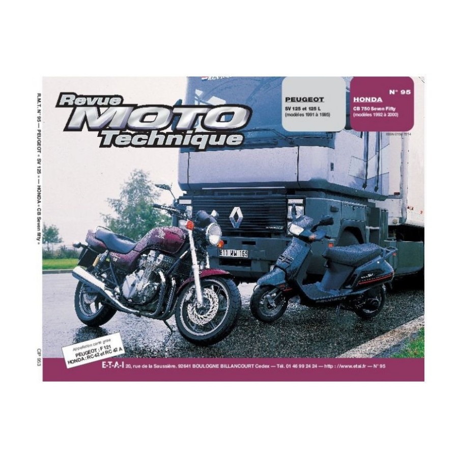 Service Moto Pieces|Revue Technique Moto - RTM - N° 39 - Version PAPIER - XS500 - CX400/CX500/CX650 - GL500/GL650|Revue Technique - Papier|39,00 €