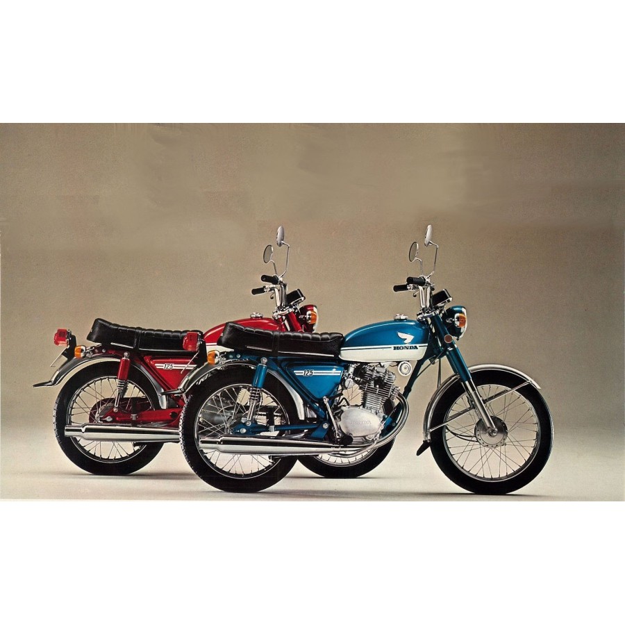 Service Moto Pieces|1972 - CB125S