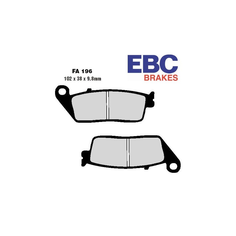 Service Moto Pieces|Frein - Jeu de Plaquettes - EBC - Standard - FA-081|Plaquette|29,90 €