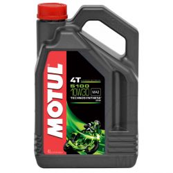 Moteur - Huile - MOTUL 5100 - Semi-Synthese - 10W30 - 4 Litres
