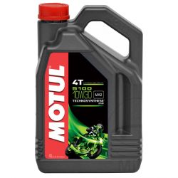 Huile moteur - MOTUL 5100 - Semi-Synthese - 10W30 - 4 Litres